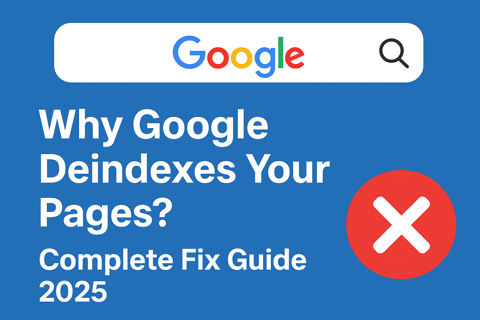 Google Deindexes Pages
