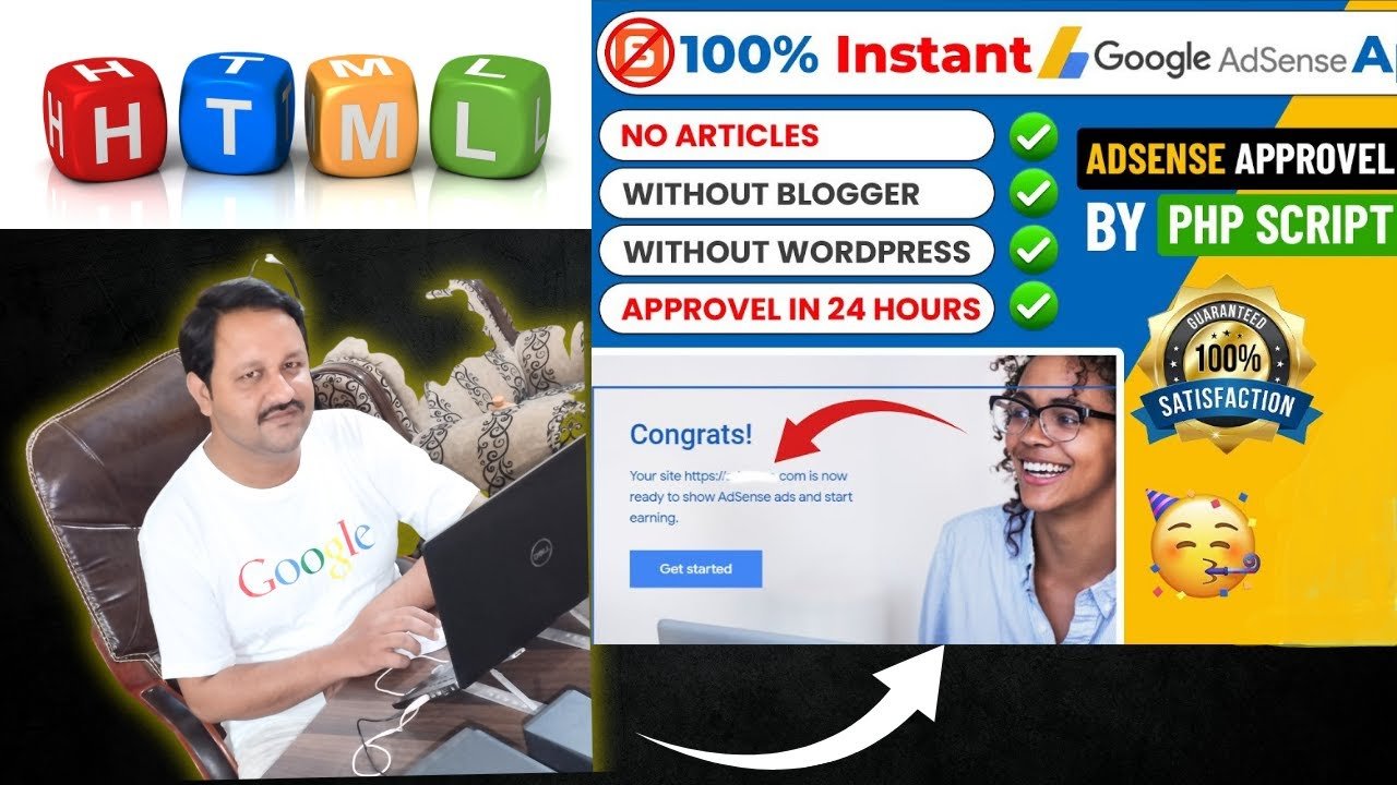 Instant AdSense Approval